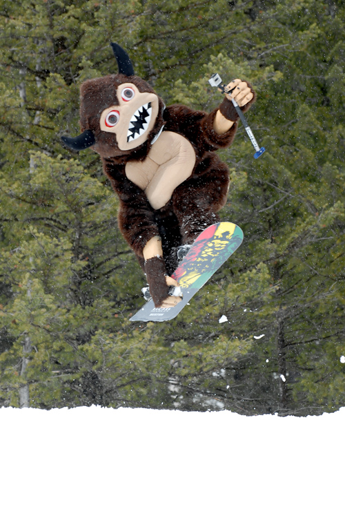 The Mountain Pulse Photo of the Day Jackson Hole 03/30/11 - Burton snowboards