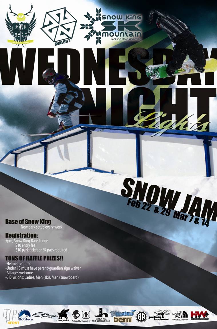 Wednesday Night Lights Jackson Hole Snow King Jackson Hole Ski Club Avalon 7