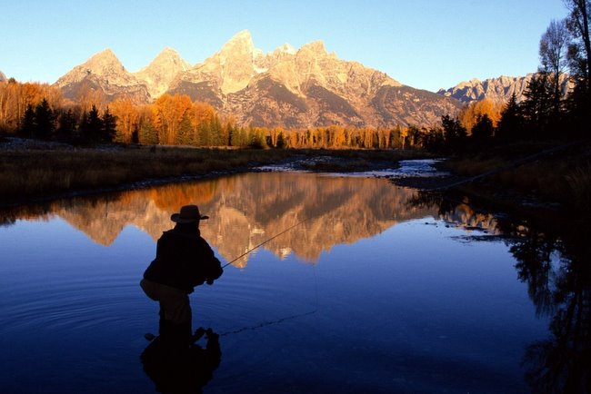 Jackson Hole Fly Fishing Grand Teton National Park The Mountain Pulse