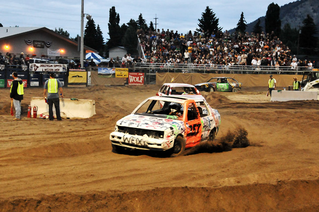 07-31-11, teton county fair, jackson hole wyoming, figure 8 races, the mountain pulse, google earth