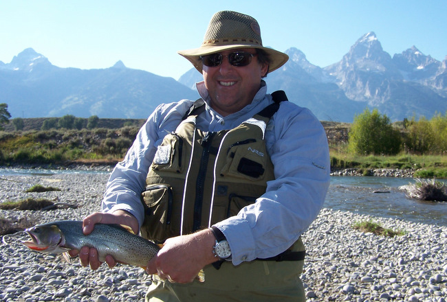 happy client the mountain pulse fly fishing jackson hole grand teton