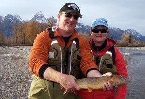 Fall fly fishing Jackson Hole fish the fly the mountain pulse wyomning grand teton national park