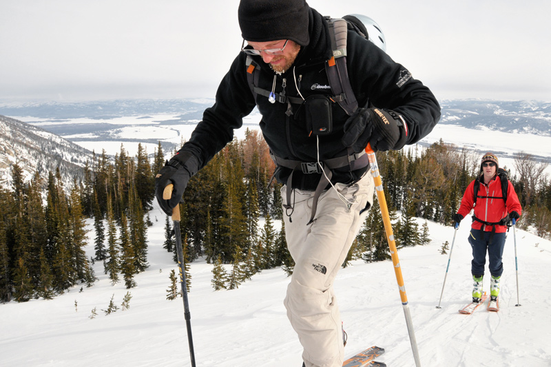 25short_13 backcountry skiing grand teton national park, 25 short skin track, teton splitboarding