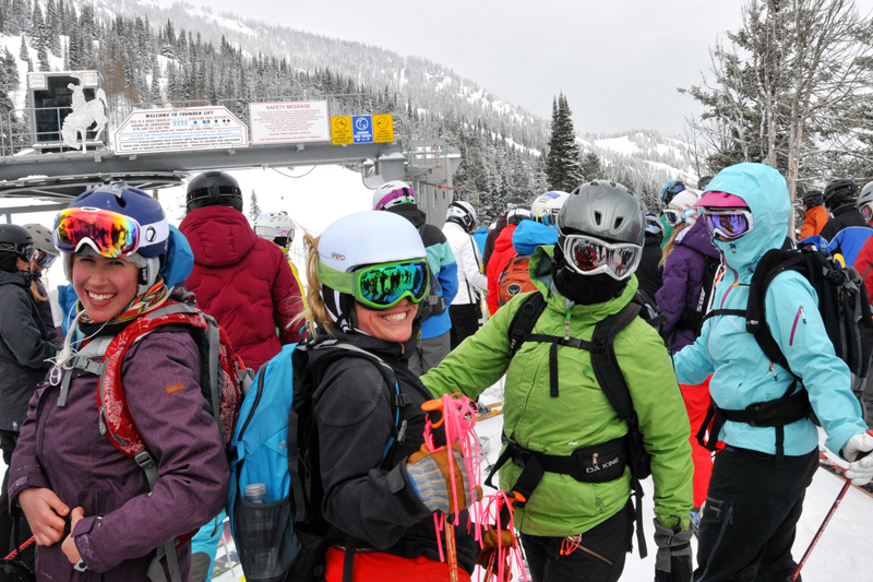 jh_babe_force_02, jackson hole babe force, crystal wright, madelaine german, lysey dyer, skiing jackson hole