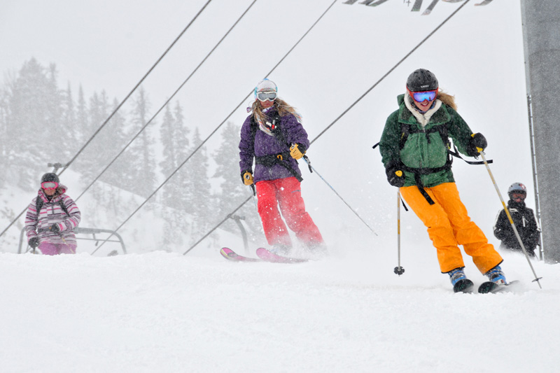 jh_babe_force_12 jackson hole babe force, crystal wright, lynsey dyer, madelaine german, skiing at jackson hole mountain resort