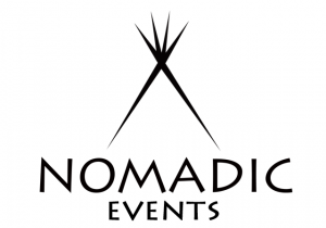 nomadic events jackson wyoming live music photography logo