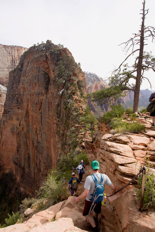 angels landing zion national park hiking