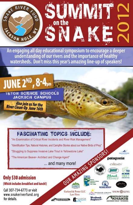 14th summit on the snake poster snake river jackson hole the mountain pulse floating rafting guiding fly fishing 