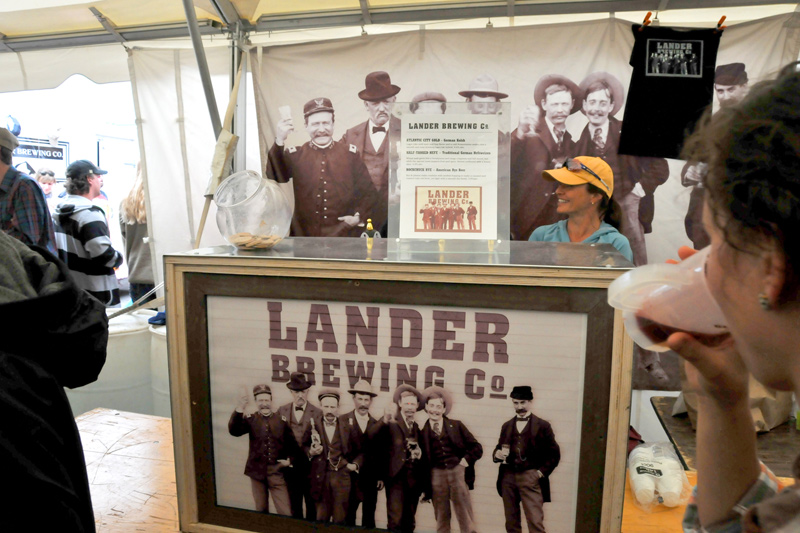 brewfest_06, old west brew fest, jackson wyoming, lander brewing co, half tanked hefeweizen review