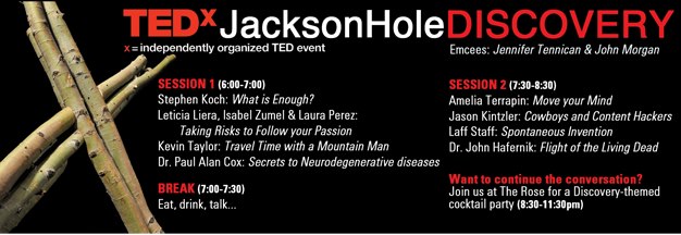 tedx Jackson Hole details
