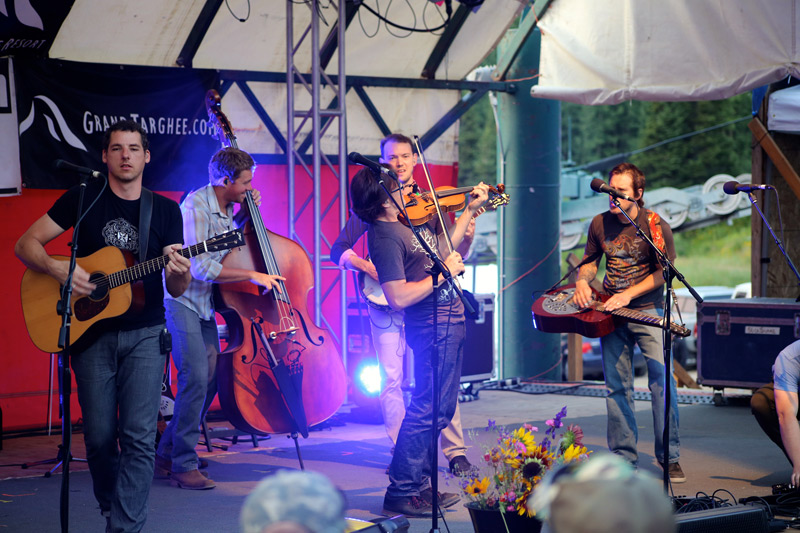  targhee blue grass festival photos, grand targhee resort