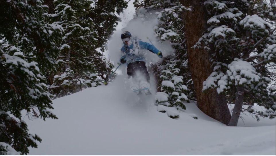 Daniel Tisi in the Jackson Hole Backcountry