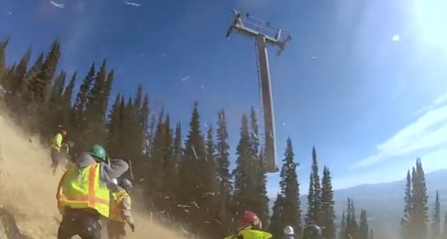 Video of the Day: Jackson Hole Installs New Casper Lift