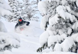 Photo of the Day – Backcountry Powder on Baldy Knoll