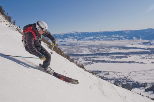 Photo of the Day – Skiing with a view in Jackson Hole