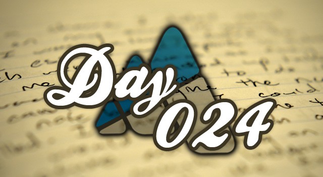 Hundred Days 024: Sonnet for the Ambitious