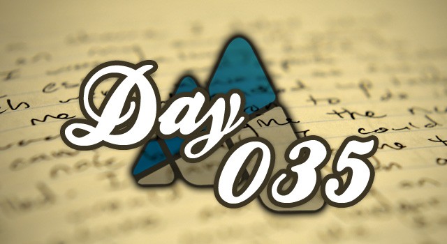Hundred Days 035: A Filthy Day on the Fork