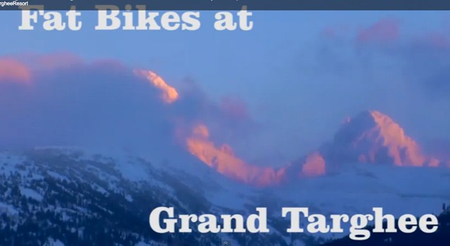 Video of the Day – Snow Biking at Grand Targhee Resort 2011/2012