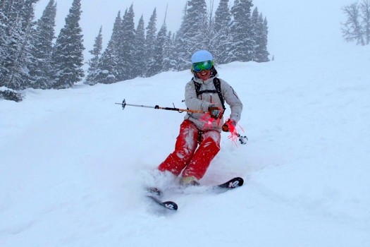Photo of the Day 2/29/12: Storm Skiing in Jackson Hole