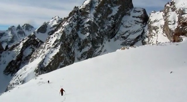 Video of the Day – Teewinot Southwest Couloir