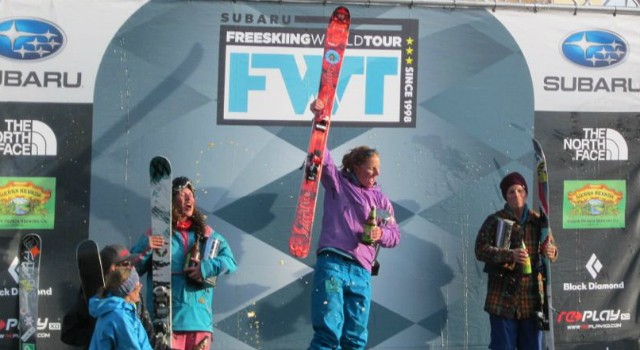 Crystal Wright Wins the 2012 Subaru Freeskiing World Tour