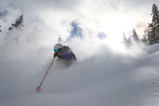 Photo of the Day – Storm Dumping on Grand Targhee Resort